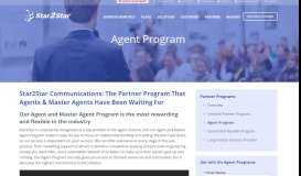 
							         Agent Programs & Partner Training | Star2Star Communications								  
							    