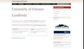 
							         Agent/Landlord - Student accommodation in Chester - houses homes ...								  
							    