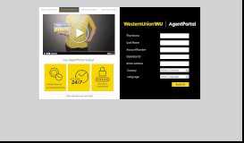
							         AgentPortal - Western Union								  
							    