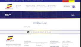 
							         Agents – Nicon Insurance Limited								  
							    