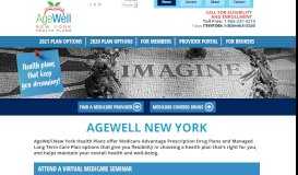
							         AgeWell New York – Feel Well, Live Well with AgeWell!								  
							    