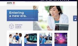 
							         agfa-healthcare-portal - MAIN - International site - Agfa HealthCare								  
							    