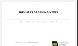 
							         Aggregate industries supplier portal – Business Breaking News								  
							    