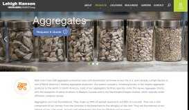 
							         Aggregates - Products | Lehigh Hanson, Inc.								  
							    