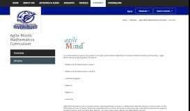 
							         Agile Minds Mathematics Curriculum / Overview								  
							    