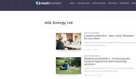 
							         AGL Energy Ltd Archives - Reach Markets								  
							    