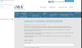 
							         AGMA/Equity Reciprocal Audition Agreement - American Guild of ...								  
							    