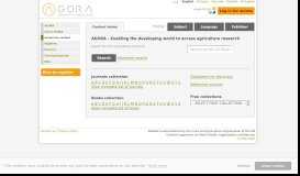 
							         Agora - 7. Open Access Journals - Food and Agriculture Organization ...								  
							    
