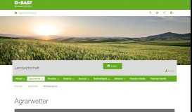 
							         Agrarwetter - BASF Agrar								  
							    