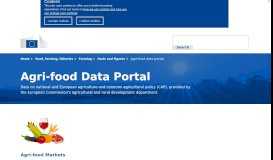 
							         Agri food-data portal: European Commission								  
							    