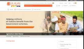 
							         Agriculture Debt Waiver | Other Services | Rural | Bank of Baroda ...								  
							    