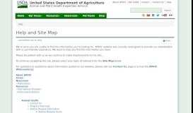 
							         Agriculture Quarantine Inspection - USDA APHIS								  
							    