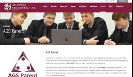 
							         AGS Parent | Aylesbury Grammar School								  
							    