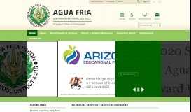 
							         Agua Fria Union High School District / Homepage								  
							    