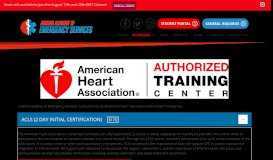 
							         AHA Classes Phoenix | Arizona Academy of Emergency Services								  
							    