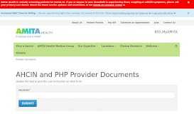 
							         AHCIN and PHP Providers Chicago, Illinois (IL) - Presence Health								  
							    