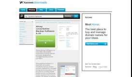
							         Ahsay Local/Online Backup Software - Free Download - Tucows ...								  
							    