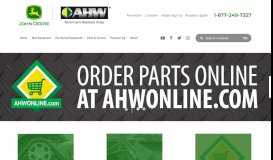 
							         AHW Customer Portal » AHW,LLC								  
							    