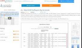 
							         A.I. Med by Acrendo EHR Software | Reviews, Pricing and Demos ...								  
							    