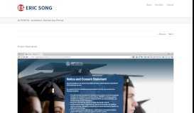 
							         AI PORTAL Academic Institution Portal – Eric Song Design								  
							    