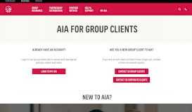 
							         AIA For Business | Client Site | AIA Australia								  
							    