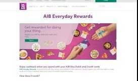 
							         AIB Everyday Rewards								  
							    