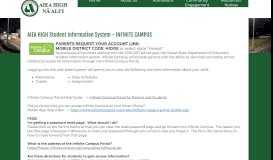
							         AIEA HIGH Student Information System - INFINITE CAMPUS ...								  
							    