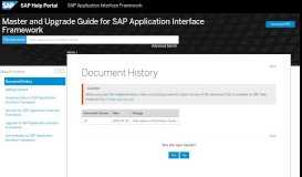 
							         AIF Architect - SAP Help Portal								  
							    