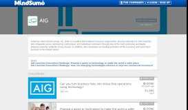 
							         AIG Portal | MindSumo								  
							    