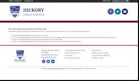 
							         AIG Services - Hickory Public Schools								  
							    