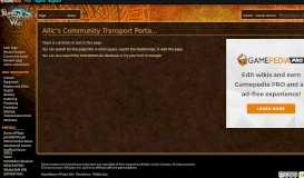 
							         Ailic's Community Transport Portal (Object) - Runes of Magic Wiki								  
							    