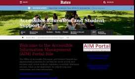 
							         AIM Training Materials for Students | Accessible Education and ...								  
							    