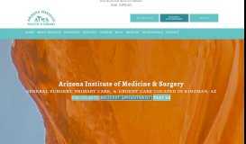 
							         AIMS Medical Center: Arizona Institute Medicine & Surgery								  
							    