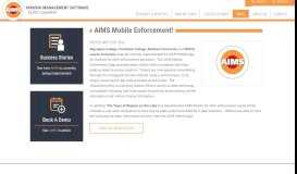 
							         AIMS Mobile Enforcement! | AIMS Parking Management Software								  
							    