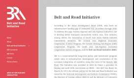 
							         Aims of the Belt and Road Initiative								  
							    
