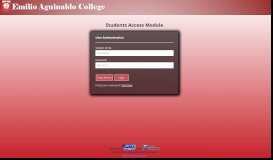 
							         AIMS | Students Access Module - Emilio Aguinaldo College								  
							    