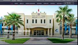 
							         Ain Khaled Campus - Doha British School - Ain Khaled								  
							    
