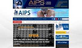
							         AIPS Media - the online portal of the International Sport Press ...								  
							    
