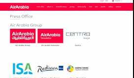 
							         Air Arabia Group | Air Arabia								  
							    