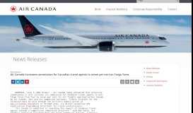 
							         Air Canada increases commission for Canadian travel agents to seven ...								  
							    