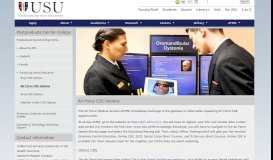 
							         Air Force CDE Options - Uniformed Services University								  
							    