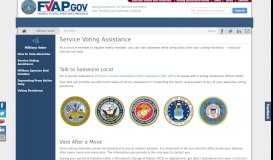 
							         Air Force Voters - FVAP.gov								  
							    