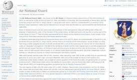 
							         Air National Guard - Wikipedia								  
							    