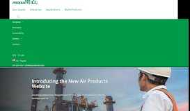 
							         Air Products and Chemicals, Inc. - Manufacturer of industrial gases								  
							    