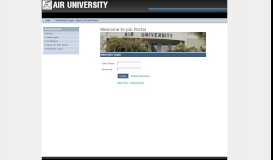 
							         Air University - Careers - AU Portals								  
							    