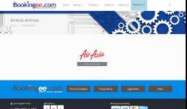 
							         AirAsia Airlines - Bookingee.com | B2B Travel Portal								  
							    