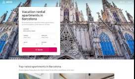 
							         Airbnb® | Barcelona - Vacation Rentals & Places to Stay - Catalunya ...								  
							    