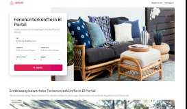 
							         Airbnb® | El Portal – Ferienwohnungen & Unterkünfte - Kalifornien ...								  
							    