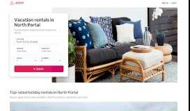 
							         Airbnb® | North Portal - Holiday Rentals & Places to Stay ...								  
							    