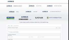 
							         Airbus Group Login - Airbus Group - Job Listings - Airbus ...								  
							    